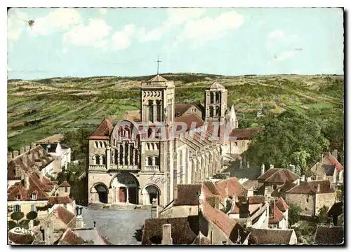 Cartes postales moderne Vezelay Yonne Vue generale de l'Eglise Abbatiale de la Madeleine