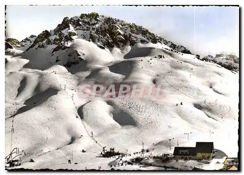 Cartes postales moderne Les Pyrenees La Mongie Les champs de neige