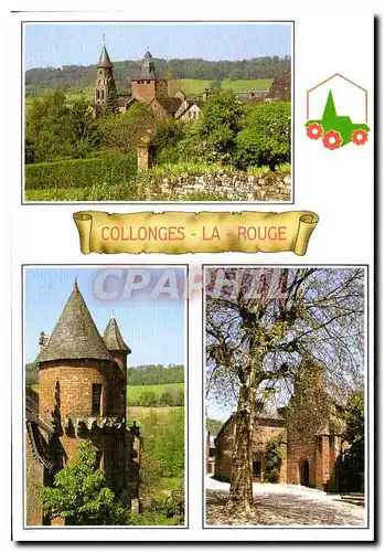 Cartes postales moderne Collonges La Rouge Correze