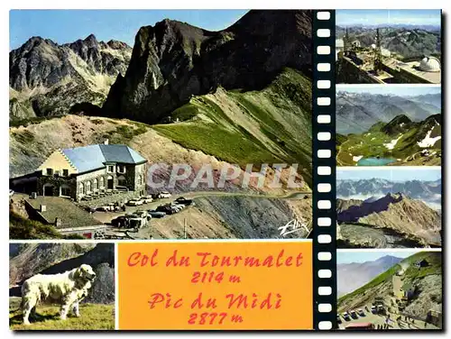 Cartes postales moderne Col du Tourmalet Pic du Midi