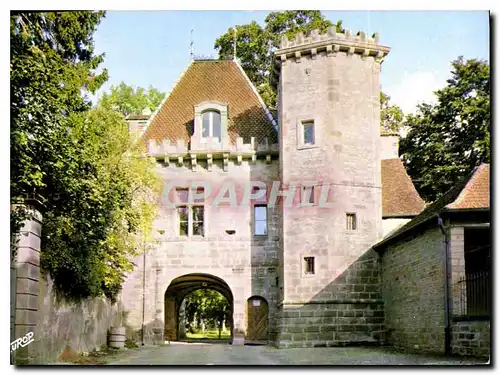 Moderne Karte Bourbonne les Bains Haute Marne Le Donjon du Chateau