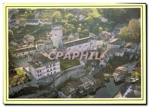 Moderne Karte Bourdeilles Dordogne Le Chateau