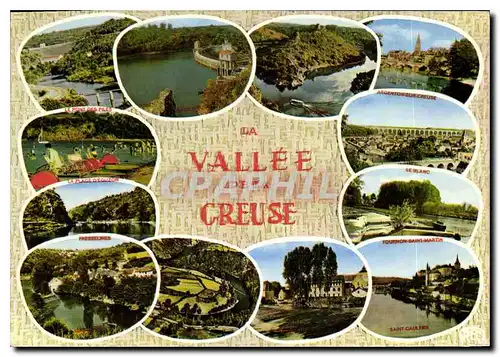 Cartes postales moderne La Vallee de la Creuse