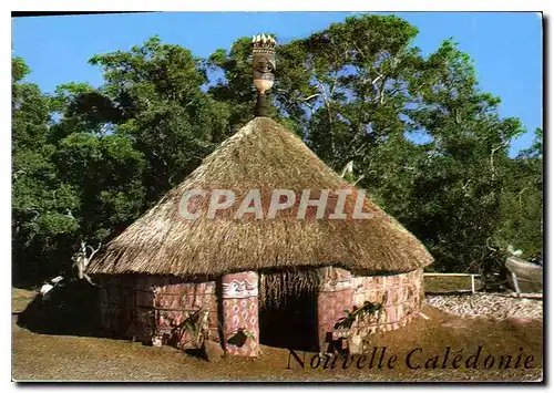 Cartes postales moderne Nouvelle Caledonie Case melanesienne a Bourail