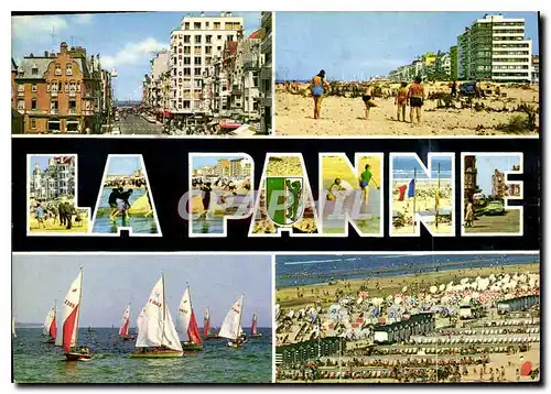 Cartes postales moderne La Panne Un bonjour de De Panne