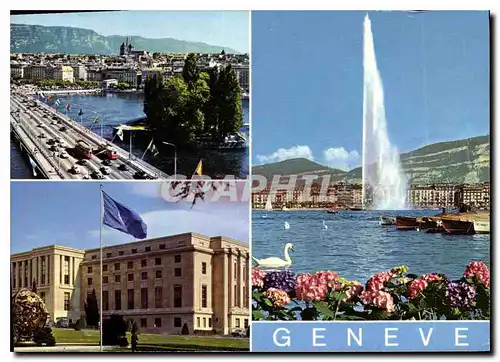 Cartes postales moderne Geneve