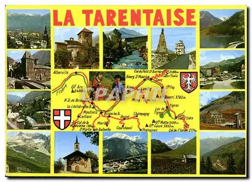 Cartes postales moderne En Savoie La Tarentaise