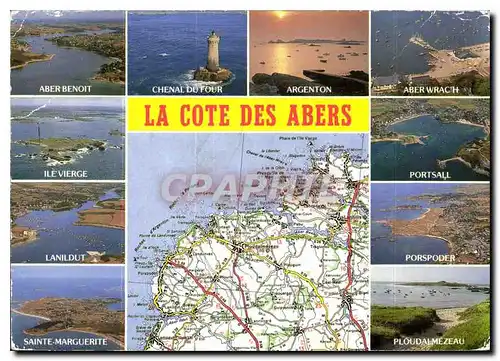 Cartes postales moderne La Cote des Arbers Finistere