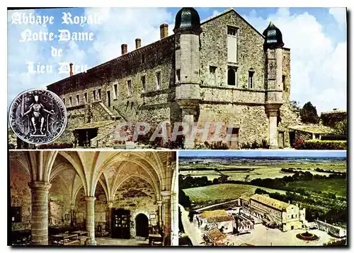 Cartes postales moderne Abbaye Royale Notre Dame de Lieu Dieu