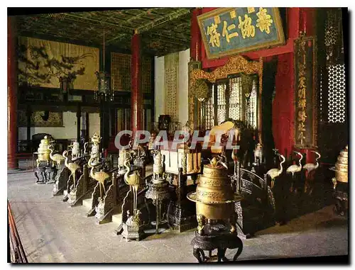 Cartes postales moderne Inside view of the Hall of Benevolenee and Longevity Chine China