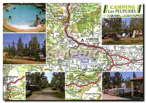 Cartes postales moderne Camping Caravaning Les Peupliers Cartels du Bosc