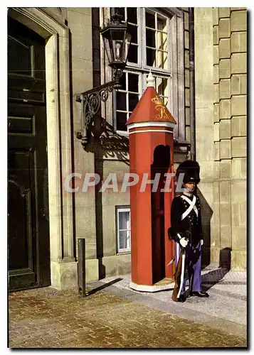 Cartes postales moderne Copenhagen Guardsman Amalienborg Castle