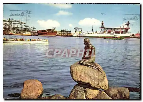 Moderne Karte Copenhague Vue de Langelinie