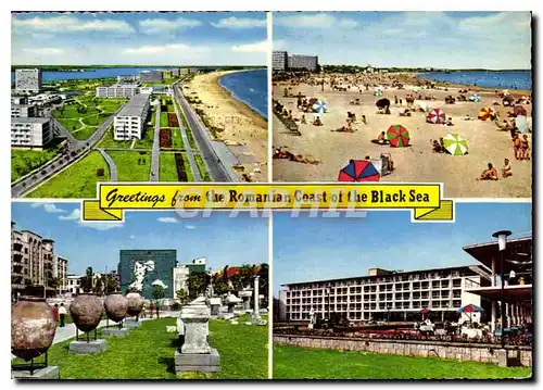Cartes postales moderne Greeting from the Romanian Coast of the Black Sea