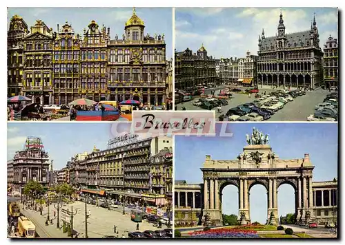 Cartes postales moderne Bruxelles Vues Generale