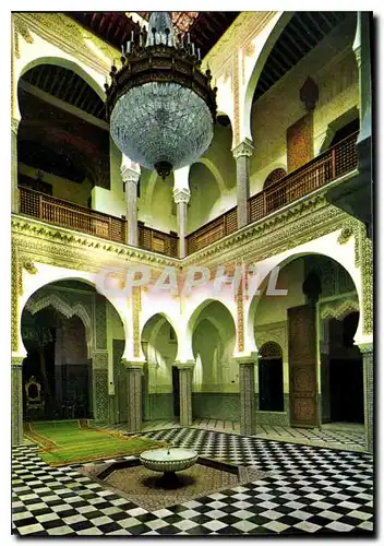 Moderne Karte Tetuan Marruecos Palais Royale Interieur