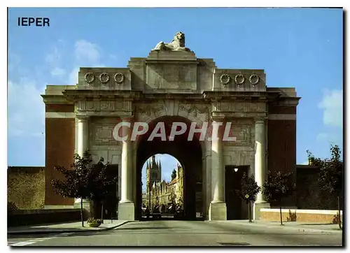 Cartes postales moderne Ieper Menenpoort Porte de Menin