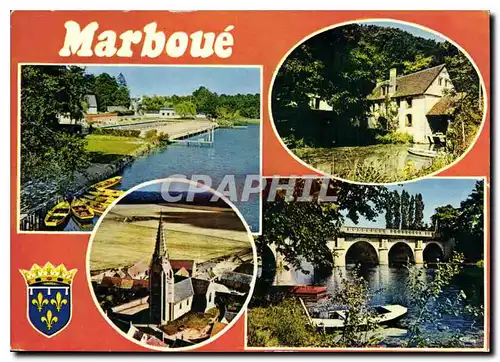 Cartes postales moderne Marboue E et L