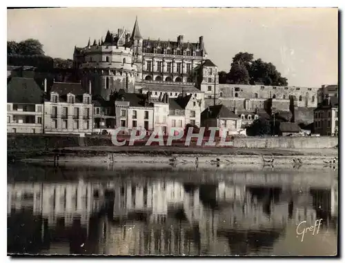 Cartes postales moderne Amboise I et L Vue generale du Chateau