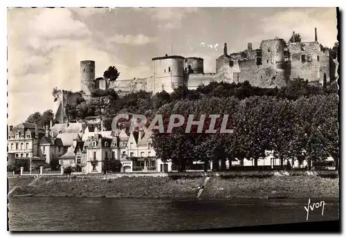 Moderne Karte Chinon I et L Le Chateau