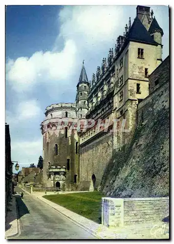 Cartes postales moderne Amboise Indre et Loire Le Chateau Au grand balcon