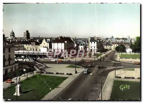 Cartes postales moderne Tours I et L La Place Anatole France vers le Quai du Pont Neuf