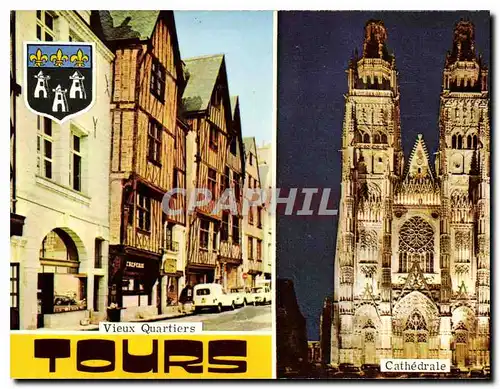 Cartes postales moderne Tours Indre et Loire