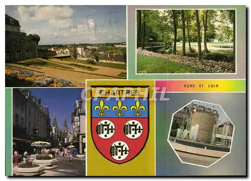 Cartes postales moderne Chartres Eure et Loir Vues diverses