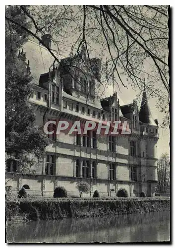 Cartes postales moderne Azay le Rideau et son miroir l'Indre