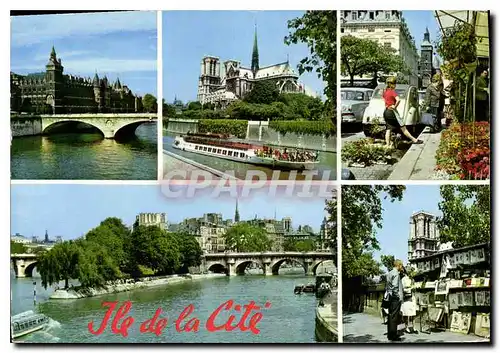 Cartes postales moderne Paris Conciergerie Notre Dame Tour de l'Horloge