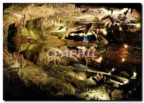 Cartes postales moderne Quercy Les Grottes de Lacave La Ville engloutie