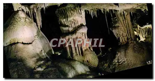Cartes postales moderne En Quercy Les Grottes de Lacave Lumiere noire Les Trois Parques