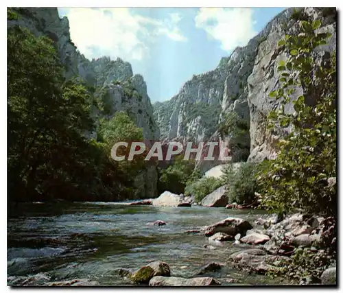 Moderne Karte La Vallee de l'Aude Les Gorges de Pierre Lys