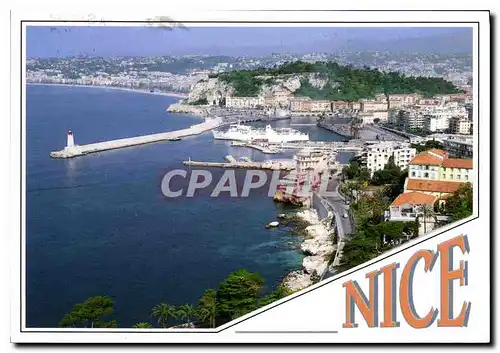 Cartes postales moderne Nice le Port La Baie des Anges