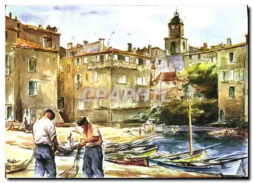 Cartes postales moderne St Tropez Le Port de la Ponche