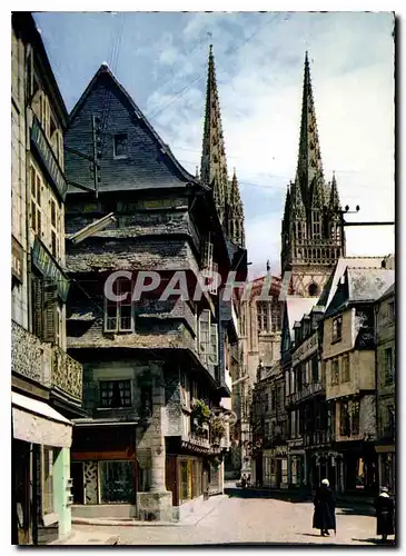 Cartes postales moderne Quimper Rue Kereon