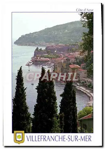 Cartes postales moderne Cote d'Azur Villefranche sur mer