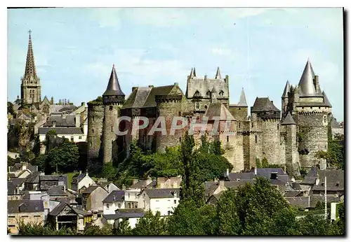 Cartes postales moderne Vitre I et V Le Chateau feodal