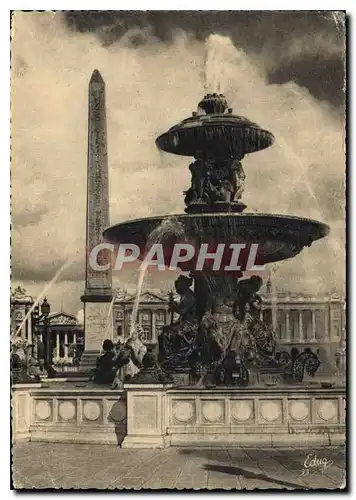 Cartes postales moderne Paris Place de la Concorde L'Obelisques