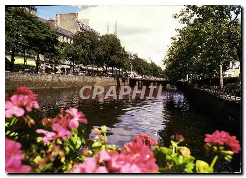 Cartes postales moderne Quimper Finistere L'Odet et les quais