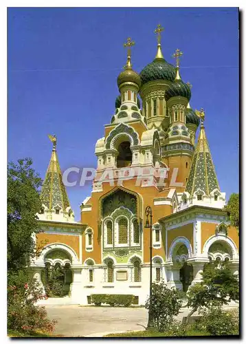 Cartes postales moderne Cathedrale Orthodoxe Russe de Nice Russie Russia