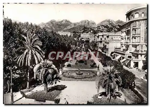 Cartes postales moderne Menton AM Le Jardin Public