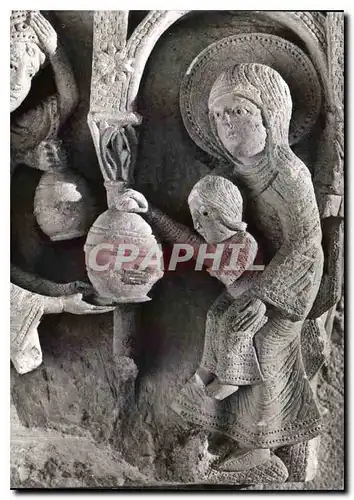 Cartes postales moderne Cathedrale d'Autun Adoration des Mages