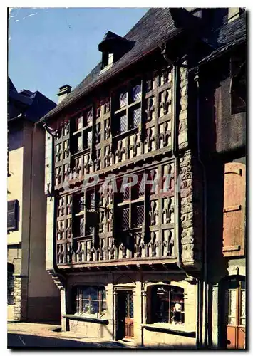 Moderne Karte Vallee d'Aure La Maison aux fleurs de Lys