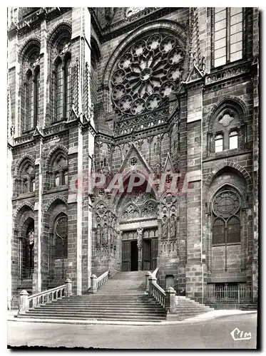 Cartes postales moderne Clermont Ferrand P de D Portail Ouest de la Cathedrale