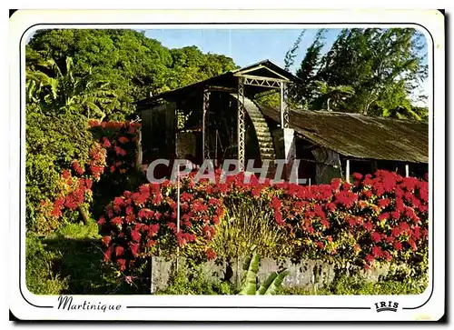 Cartes postales moderne Martinique Vieux moulin vers Saint Pierre