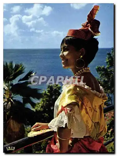 Cartes postales moderne Antilles Radieuses Folklore antillais