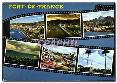 Cartes postales moderne Martinique Fort de France