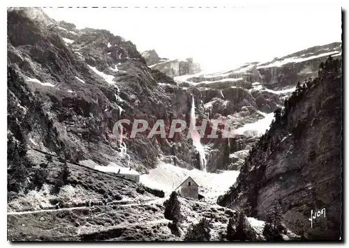 Moderne Karte Cirque de Gavarnie Htes Pyrenees l'Entree et l'Hotel du Cirque