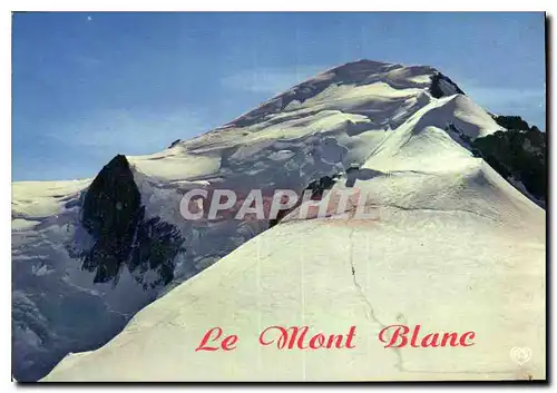 Cartes postales moderne Le Mont Blanc Chamonix Mont Blanc